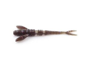 FishUP Flit 4,1cm #050 Zelená dýně Hnědá červená Fialová 10ks