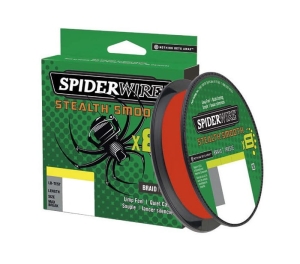 Spiderwire Stealth Smooth 8 150m 0.23mm 23.6kg Code Red