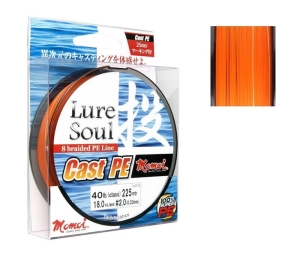 MOMOI Lure Soul CAST P.E. pletená šňůra 0,18 mm 150m