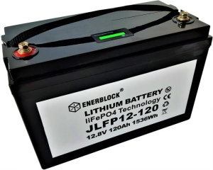 Baterie ENERBLOCK JLFP - LITHIUM 12,8V 120AH