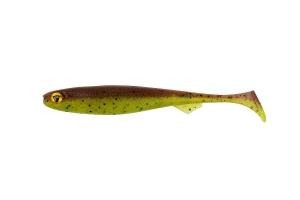 Slick Shad 9cm 5g UV Green Pumpkin 1ks
