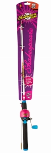 Dětský prut Shakespeare Cosmic Spinning COMBO 1,40 m ML PINK