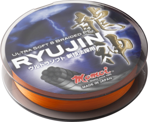 MOMOI Ryujin pletená šňůra 0,16mm/12kg 300m oranžová