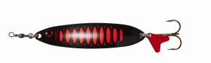 DAM STANDARD SPOON SLIM 8cm 24g ČERNÁ/ORANŽOVÁ UV