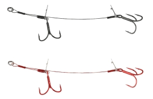 Savage Gear Cutter Carbon49 Double Stinger 1/0 15cm 16kg 2ks