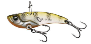 SG CYKADA VIB BLADE OLIVE SILVER STRIPES 5,5cm 14,5g