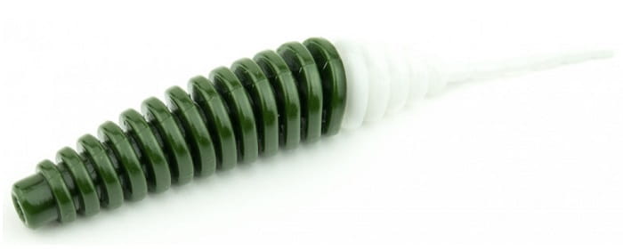 FishUP Tanta 2,5" #140 - Dark Olive/White