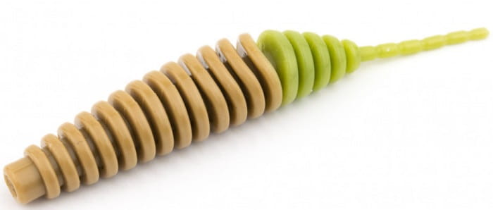 FishUP Tanta 2,5" #137 - Coffee Milk/Light Olive