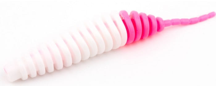 FishUP Tanta 2,5" #132 - White/Bubble Gum 8szt