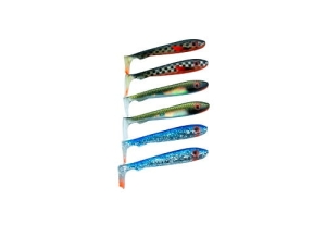 McRubber Bass 8cm Clear Sky 6ks