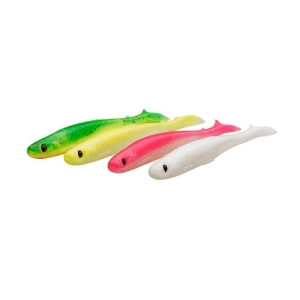 SG Slender Scoop Shad 13cm 12g Dark Water Mix 4ks