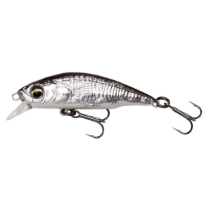 Wobbler SG 3D Sticklebait 6.5cm 9.4g S Black Silver