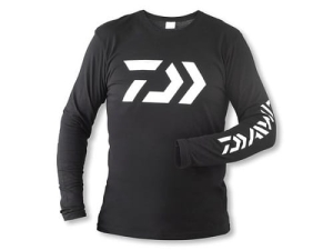 Košile Daiwa D-Vec LS Shirt černá XXL