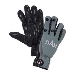Dam neoprenové rukavice Fighter Glow Black Grey M