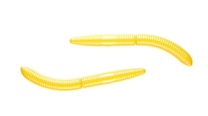 Libra Lures Fatty D'Worm 65mm Cheese Col.7 10ks