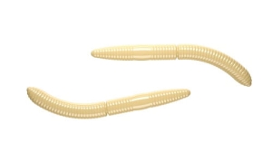 Libra Lures Fatty D'Worm 75mm Cheese Col.5 8ks