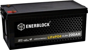 Baterie ENERBLOCK JLFP - LITHIUM 12,8V 200AH