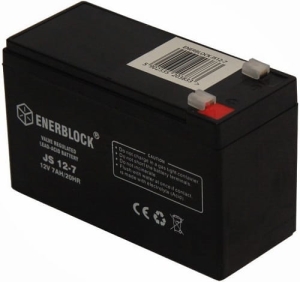 GELOVÁ BATERIE AGM ENERBLOCK 12V 7AH JS12-7