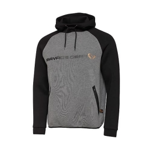 Mikina Savage Gear Tec-Foam Dark Grey Melange XXL