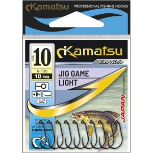 KAMATSU JIG GAME LIGHT 10 BLNO K-130 10 ks.