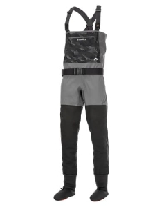Simms Kalhoty Guide Classic Stockingfoot Carbon M