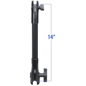 Rameno RAM s 1,5" a 1" objímkou 14"