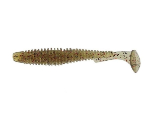 FishUP U-Shad 6,2cm #045 Green Pump Red Black 9ks