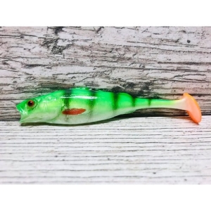 SEWRO okoun elastický 11cm Fluo