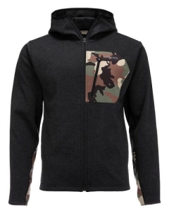 Mikina Simms CX Hoody Black Heather XL