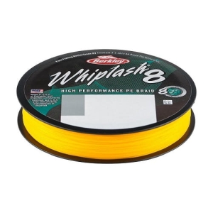 Berkley Whiplash 8 0,14mm pletený vlasec 150m 19,2kg YE