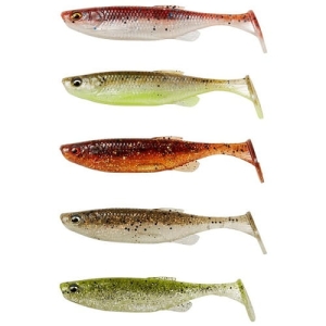 SG Fat Minnow T-tail 9cm 7g ClearWater Mix 5ks