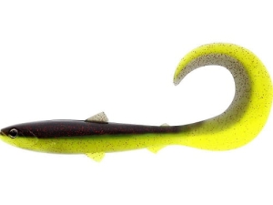 BullTeez Curltail 8cm 3g Black/Chartreuse