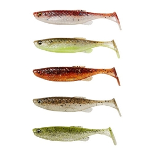SG Fat Minnow T-tail 7,5cm 5g ClearWater Mix 5ks