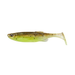 SG 3d Fat Minnow T-tail 10,5cm zelená perleťová žlutá