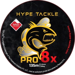 Hype Tackle Pro 8X Dark Green 0.12mm 6.3kg 135m