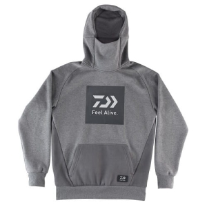 Daiwa mikina s kapucí D-Vec Snood šedá XXL