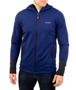 Graff Thermal Hooded Sweatshirt 225-BL-3/1 XXL