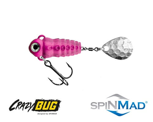 Spinmad Wirujący Ogonek Crazy Bug 4g Fluo Pink.jpg