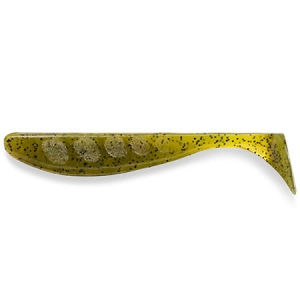 FishUP Wizzle Shad 3" #074 Green Pumpkin Seed 8ks