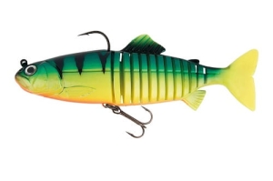 Replikant lišky 23cm kloubový 150g UV Firetiger