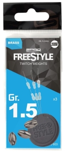 SPRO Freestyle Twitch Weights Kit 1,5g 3ks