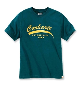 Carhartt Heavyweight T-shirt Night Blue Heather S
