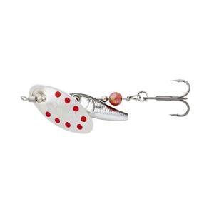 SG Sticklebait Spinner #3 7.3G S Dirty Silver Red