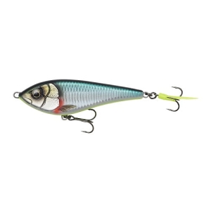 DEVIATOR SWIM 14CM 70G POMALU SE POTÁPĚJÍCÍ ZELENÁ STŘÍBRNÁ
