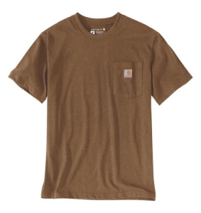 Carhartt K87 Pocket Oiled Walnut Heather L