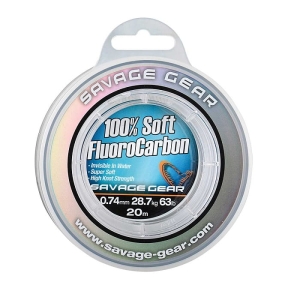 Savage Gear Soft Fluoro Carbon 0,26mm 50m 4,7kg