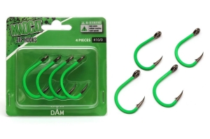 MADCAT A-Static Jig Hooks #8/0 4ks