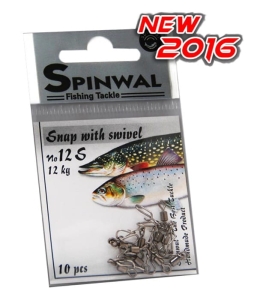Spinwal 12 S karabina s obratlíkem 12kg 10ks.