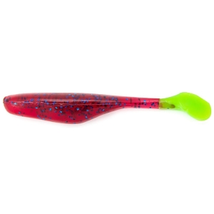 Bass Assassin Walleye Turbo Shad 10cm Plum CT 10ks
