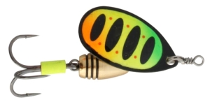 Savage Gear Rotex 5/14g FireTiger Spinnerbait Zlatá barva.